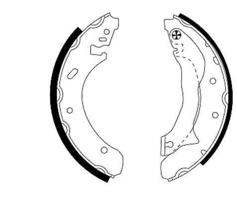 HELLA PAGID Комплект тормозных колодок 8DB 355 001-431